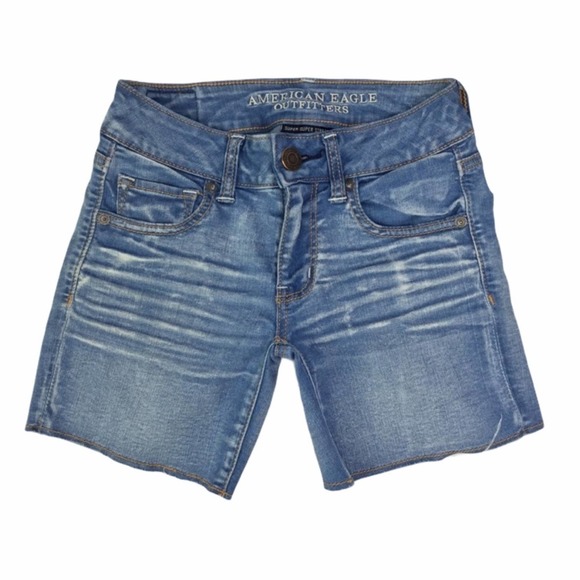 American Eagle Outfitters Pants - American Eagle 'Midi' Denim Cut Offs